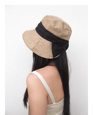 linen bucket hat