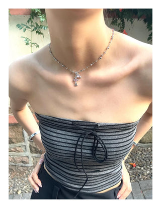 pink diamond necklace