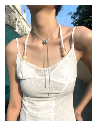 phalaenopsis flower necklace