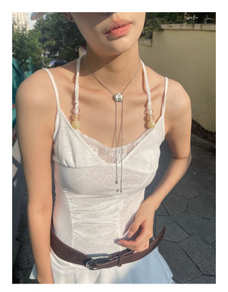 phalaenopsis flower necklace