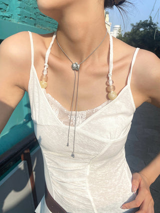 phalaenopsis flower necklace