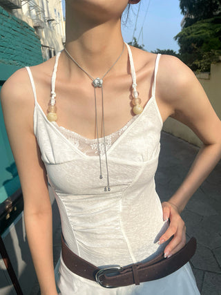 phalaenopsis flower necklace