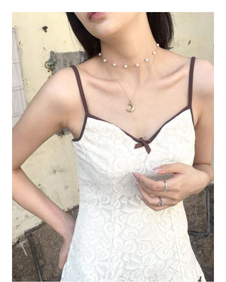moon pearl necklace
