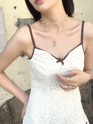 moon pearl necklace