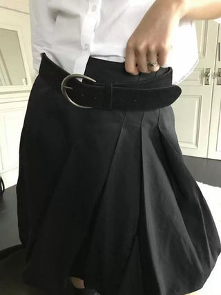 brown wide belt