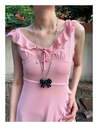 polka dot necklace