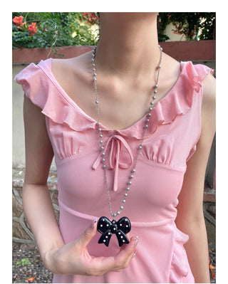 polka dot necklace