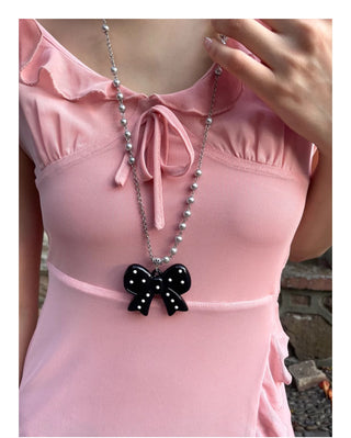 polka dot necklace