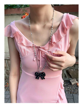 polka dot necklace
