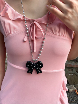 polka dot necklace