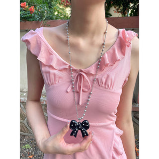 polka dot necklace