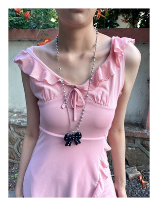 polka dot necklace