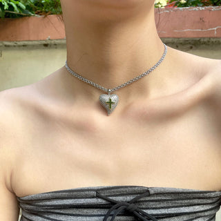 love cross necklace