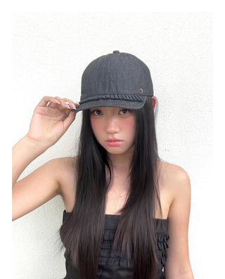lace baseball cap