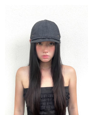 lace baseball cap