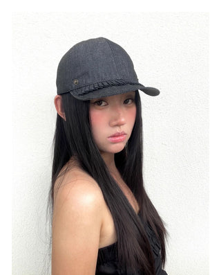 lace baseball cap