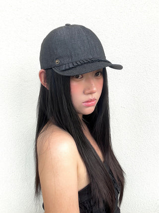 lace baseball cap