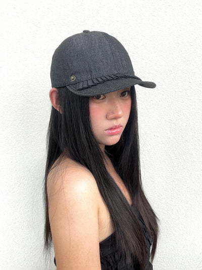 lace baseball cap