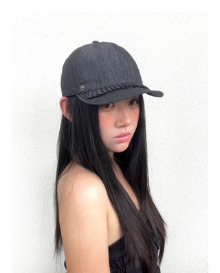 lace baseball cap