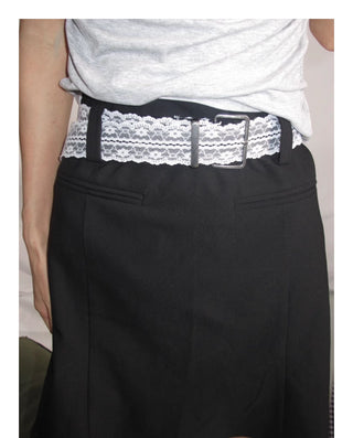 lace jeans belt