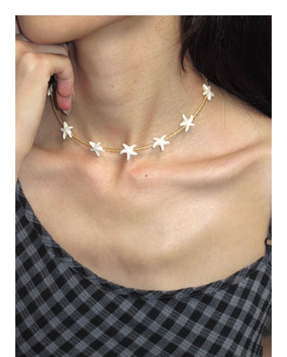 starfish sweater chain