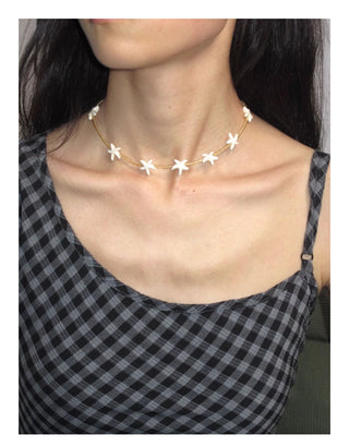 starfish sweater chain