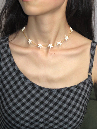 starfish sweater chain