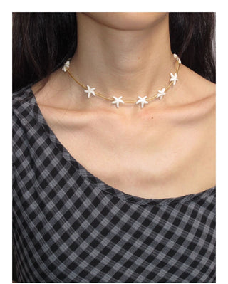 starfish sweater chain