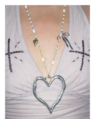 candy heart necklace