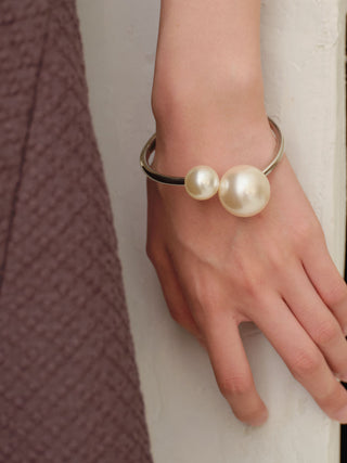 cross pearl bracelet