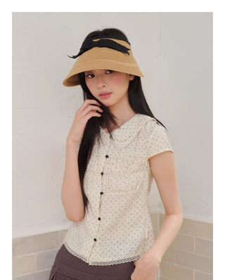 woven sun hat