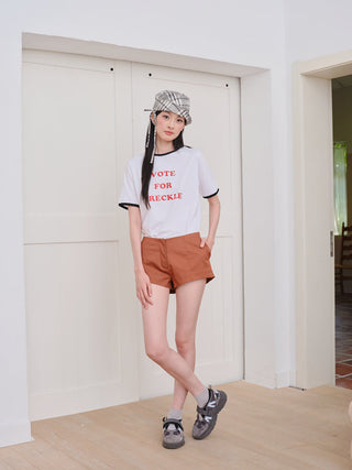 stripe bucket hat