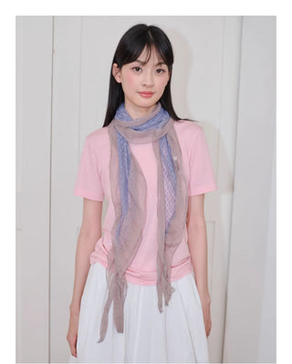 polka dot scarf