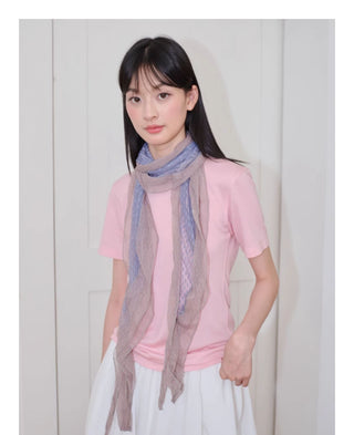 polka dot scarf