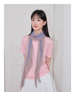 polka dot scarf