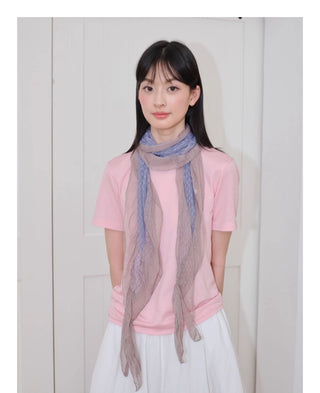 polka dot scarf