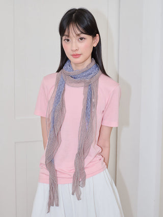 polka dot scarf