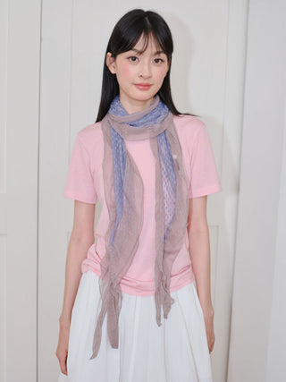 polka dot scarf