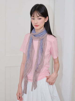 polka dot scarf