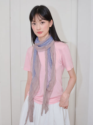 polka dot scarf