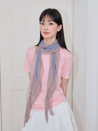 polka dot scarf