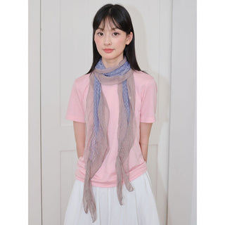 polka dot scarf