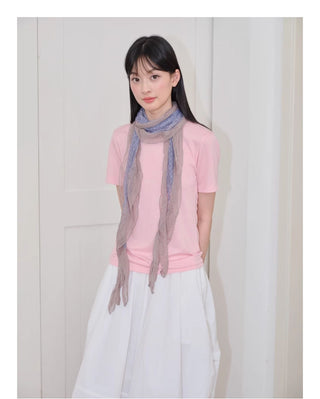 polka dot scarf