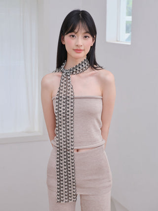 floral silk scarf
