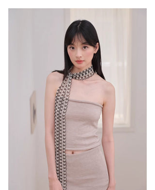 floral silk scarf