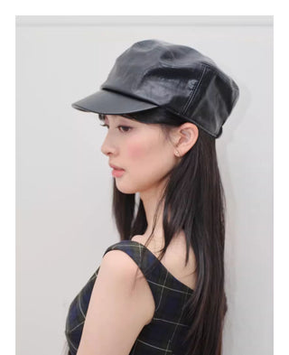equestrian leather hat