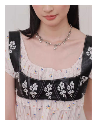 starry pearl necklace