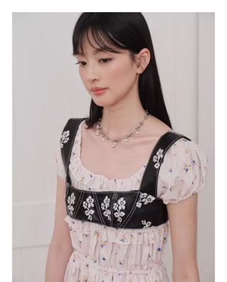 starry pearl necklace