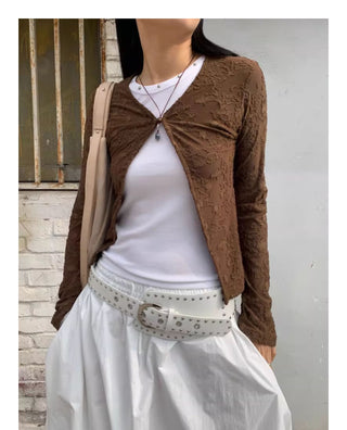 rivet embossed belt