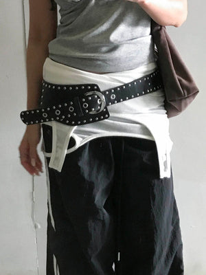 rivet embossed belt